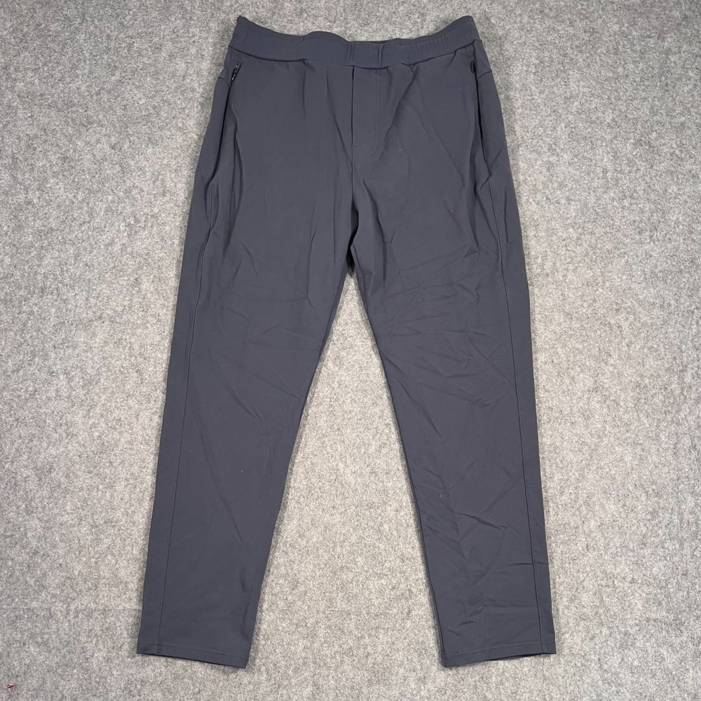 Public Rec Gray Blue All Day Every Day Pull-On Slim Fit Pants Men's Size 34x29*
